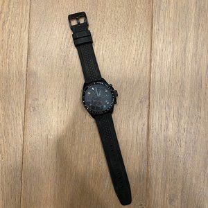 Black Mens Fossil Watch